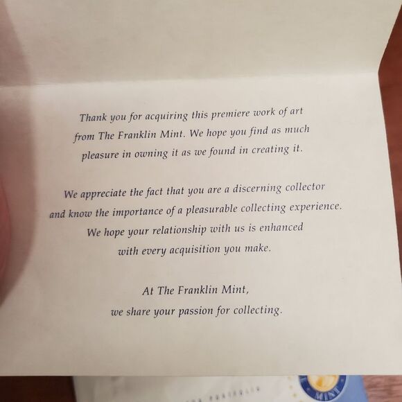 The Franklin Mint The Jackie Collector Bear - Picture 9 of 13